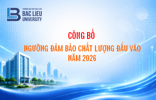 Công bố ngưỡng đảm bảo chất lượng đầu vào năm 2026